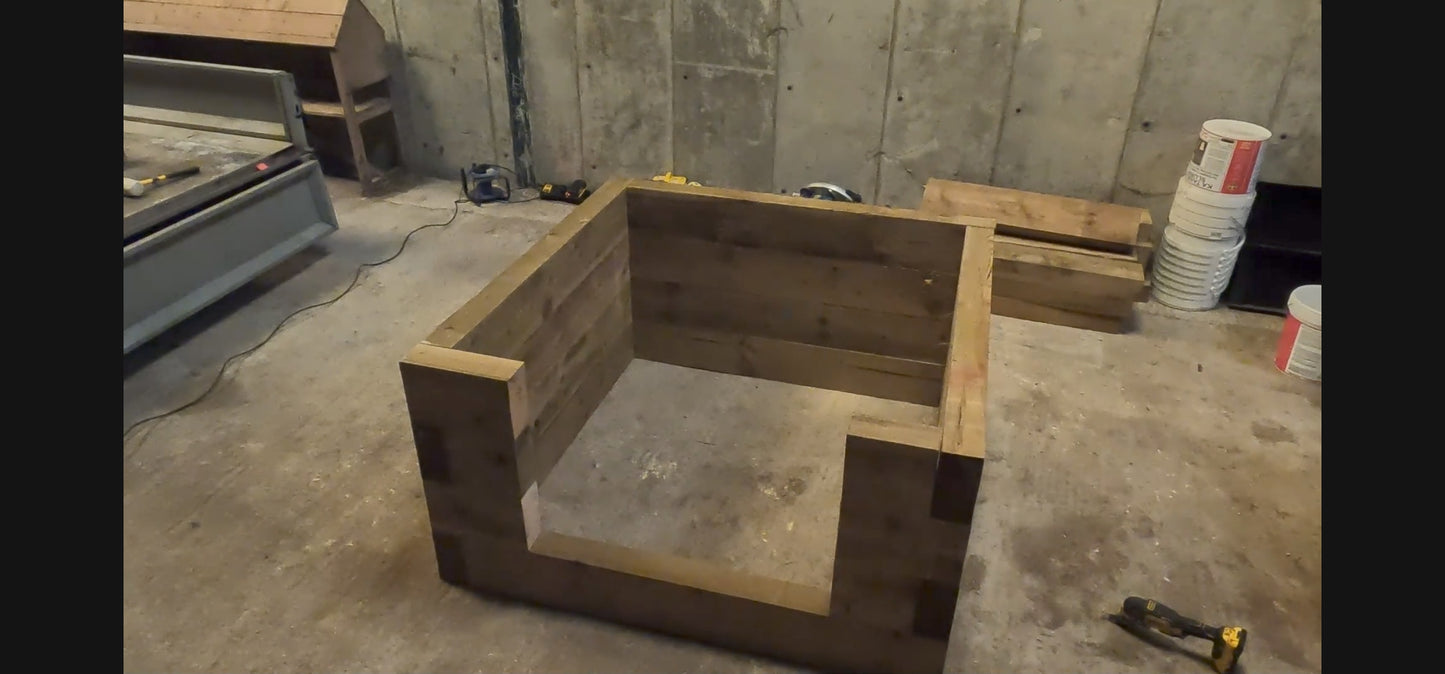 CWD Railway Sleeper Pond Kit | New Railway Sleeper Pond Kit