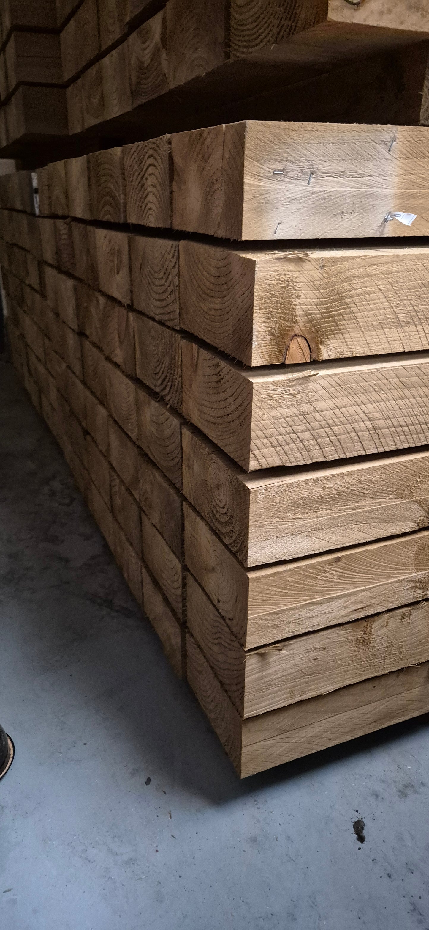 100 x 200 x 2400 Sleepers | Green Treated | Softwood