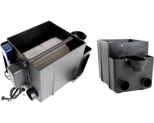 Filtreau drum filter (25M3 /HR) Inc 40W amalgam - CWD Pond