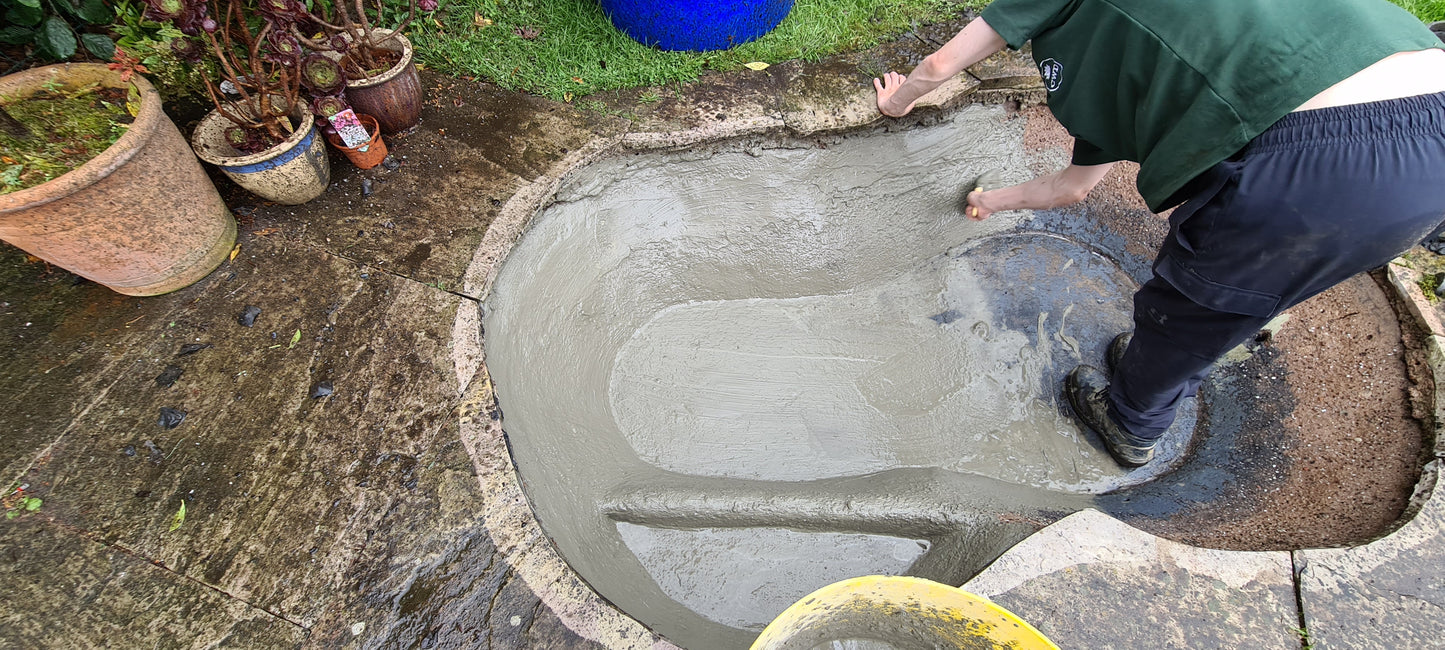 Cement Based Fish Safe waterproofer 25kg (6kg per sqm)