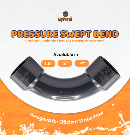 Pressure Swept Bend - Imperial Inch Sizing