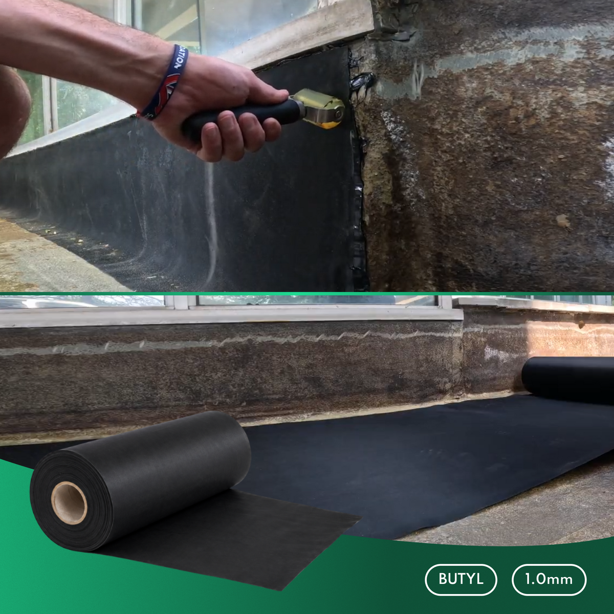 Create Your Own Pond Liner!  EPDM , Butyl Liner or 260GSM Underlay