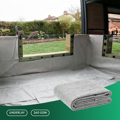 Create Your Own Pond Liner!  EPDM , Butyl Liner or 260GSM Underlay